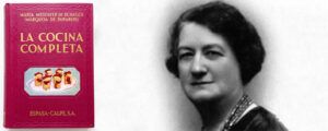 Libro ‘La cocina completa (1933) de la Marquesa de Parabere’ (María Mestayer de Echagüe)